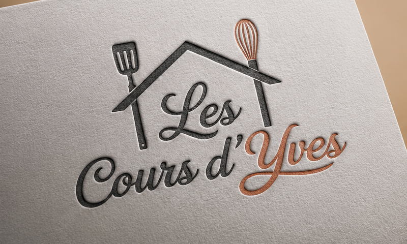 Creation logo Cours d'Yves cuisinier